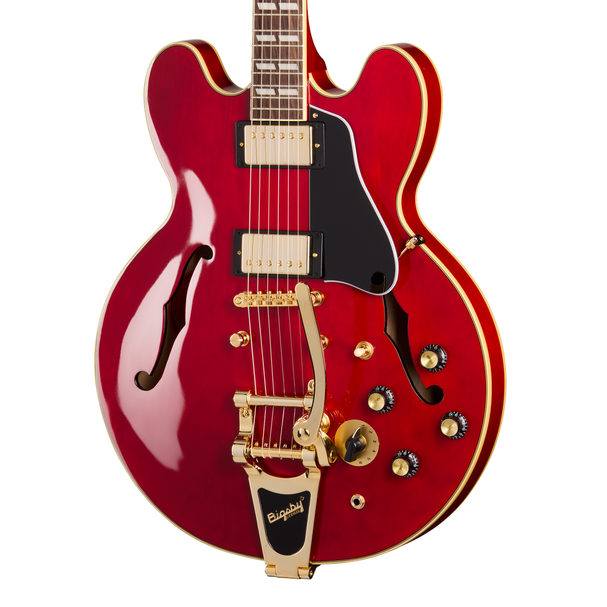 Epiphone Back to the Future ES-345 Cherry Red body front