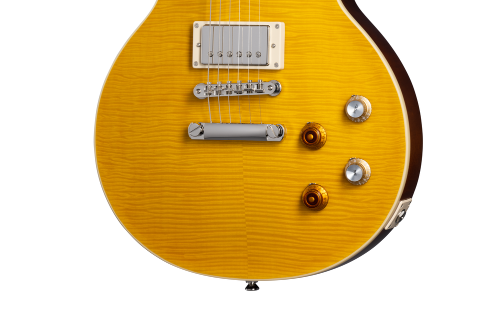 EPIPHONE KIRK HAMMETT 59 LP IN CASE GREENY BURST 
