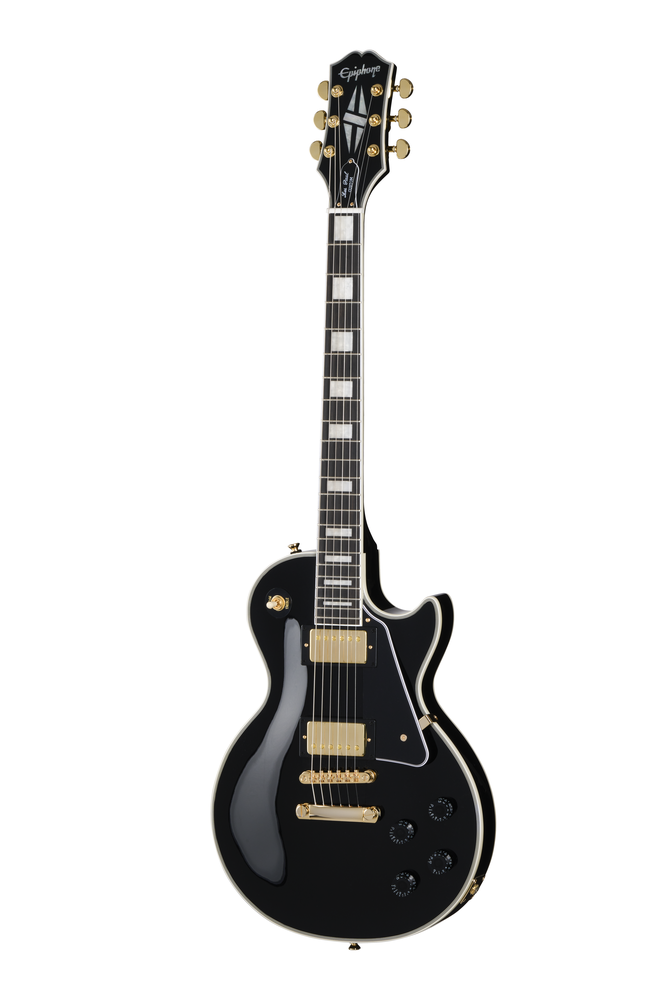 EPIPHONE LES PAUL CUSTOM INCL PREM BAG EBONY