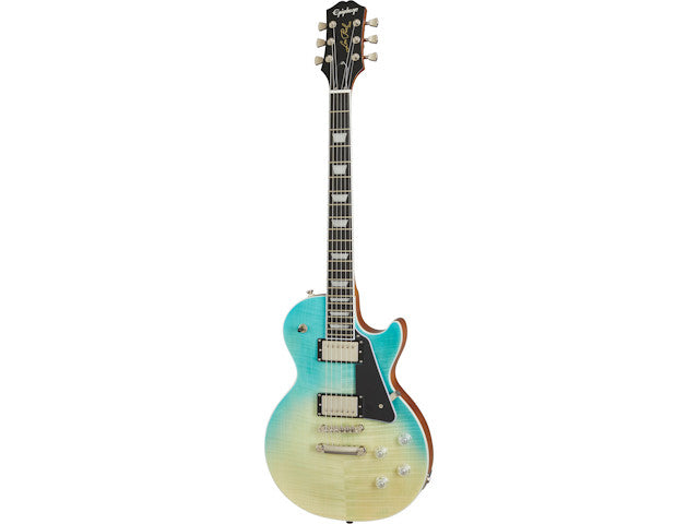 EPIPHONE LES PAUL MODERN FIGURED  CARIBBEAN BLUE FADE
