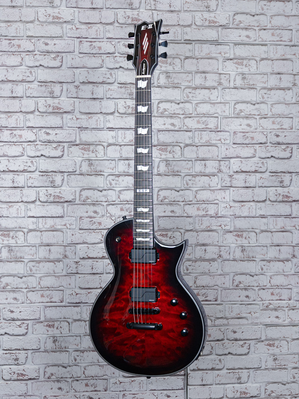 ESP E2 ECLIPSE QM See Thru Black Cherry