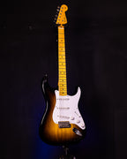 Fender CS 70th Anniversary 1954 Stratocaster NOS, Limited Edition - 1-Piece Quartersawn Maple Neck Fingerboard, Wide-Fade 2-Color Sunburst