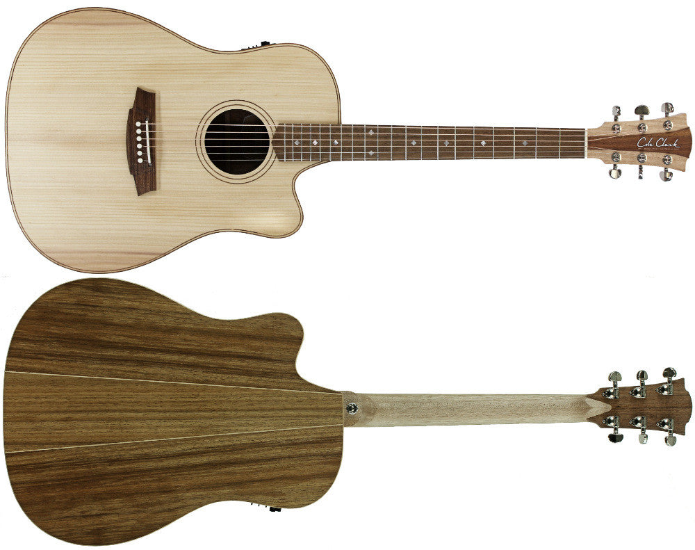 Cole Clark FL2EC-BB Acoustic Electric Dreadnought - Bunya Blackwood