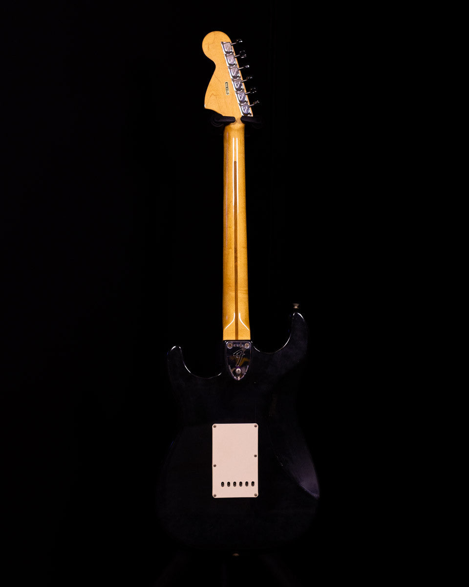 FENDER 1976 STRATOCASTER BLACK IN OHSC