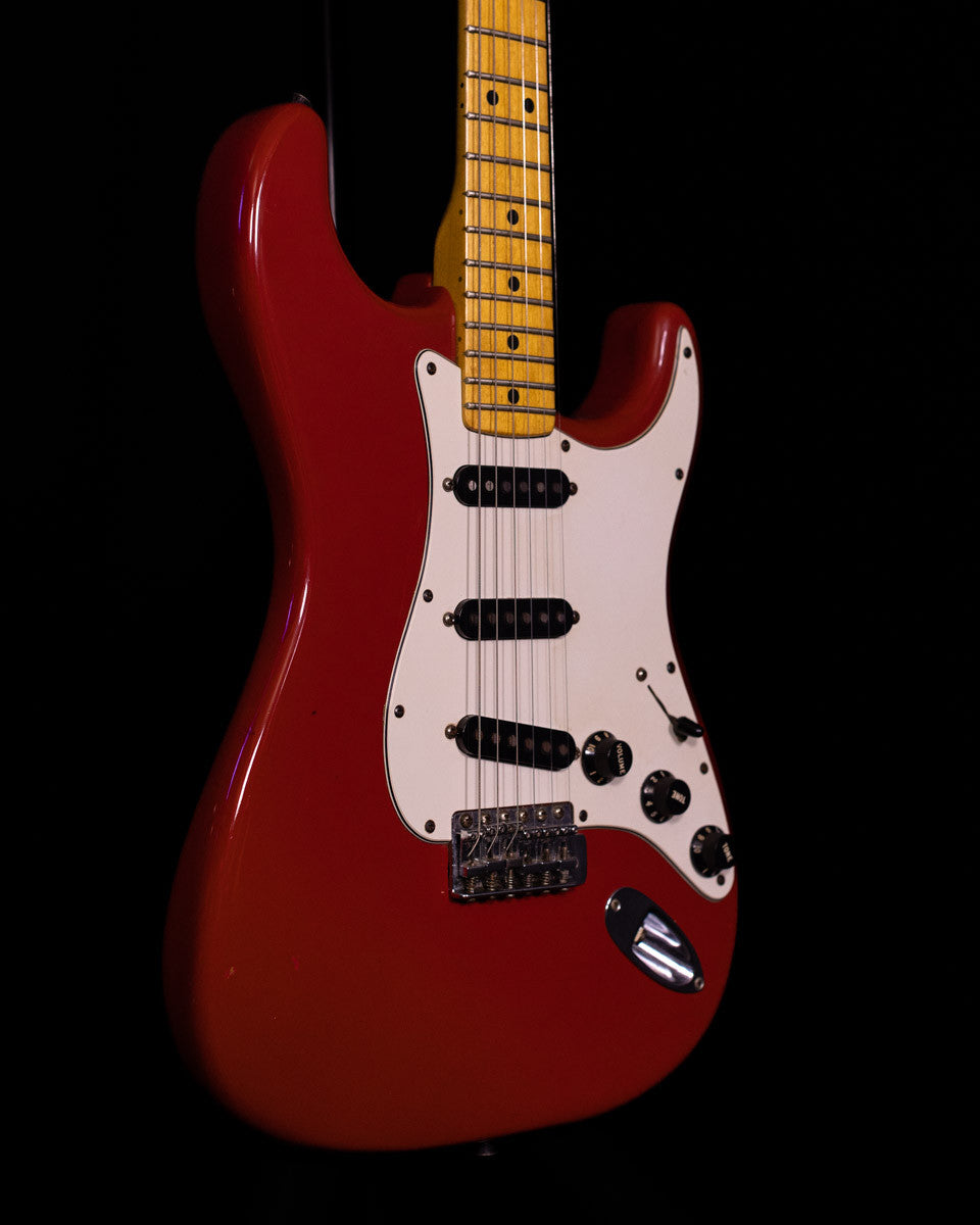FENDER 1979 STRATOCASTER FIESTA RED IN OHSC