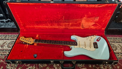 Fender Stratocaster 1963 L Series Sonic Blue Refin 