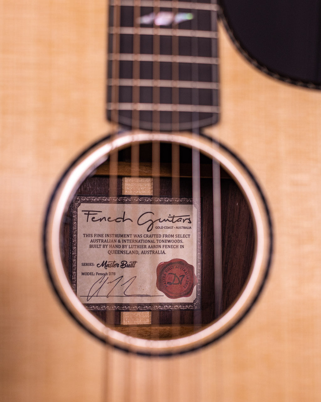 Fenech Master Built D78c Rosewood 