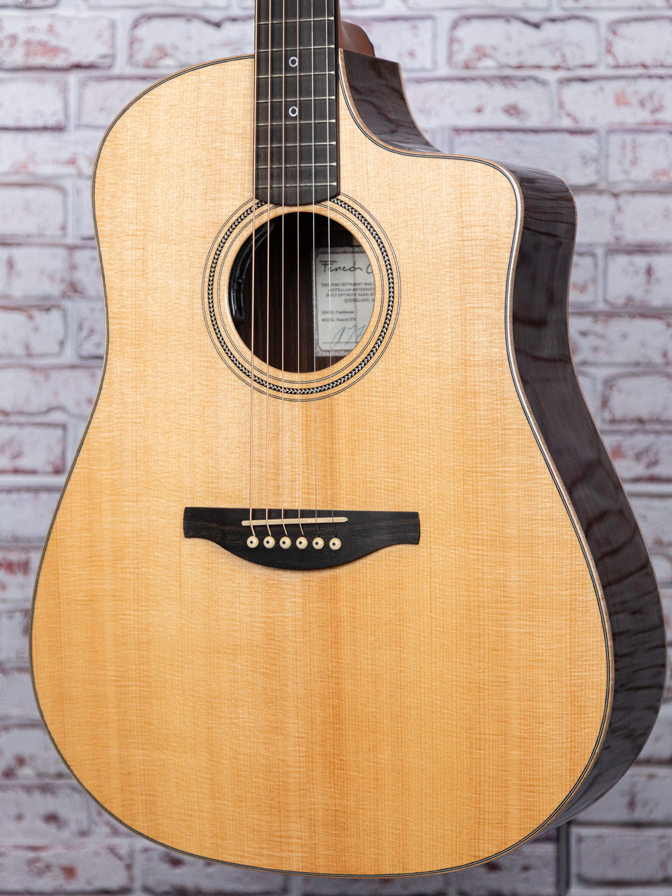 Fenech Traditional D78 Rosewood Cutaway Gloss Finish