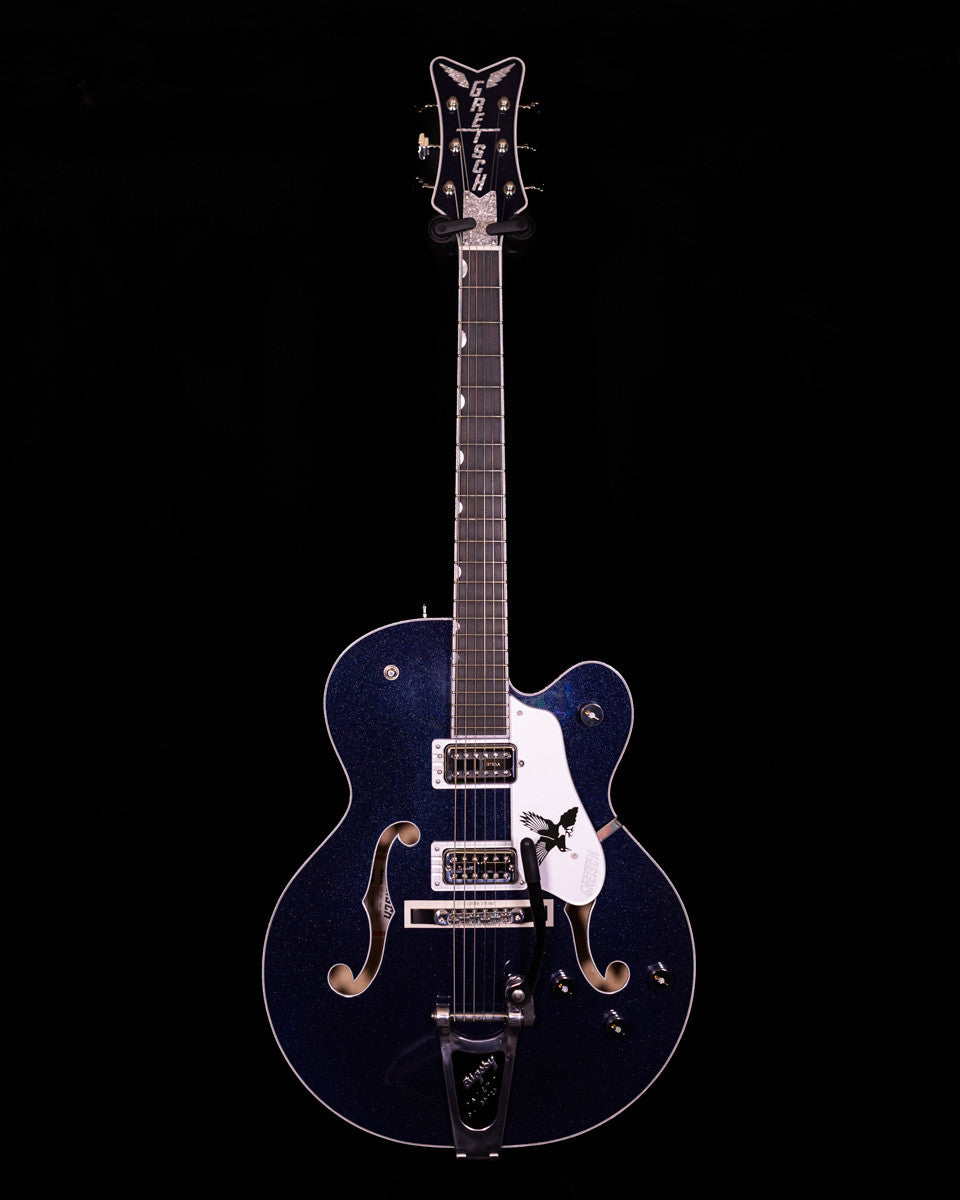 Gretsch G6136T-RR Rich Robinson Signature Falcon Electric Guitar - Raven's Breast Blue