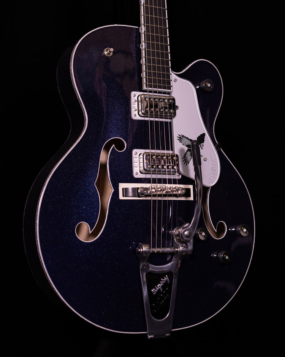 Gretsch G6136T-RR Rich Robinson Signature Falcon Electric Guitar - Raven's Breast Blue