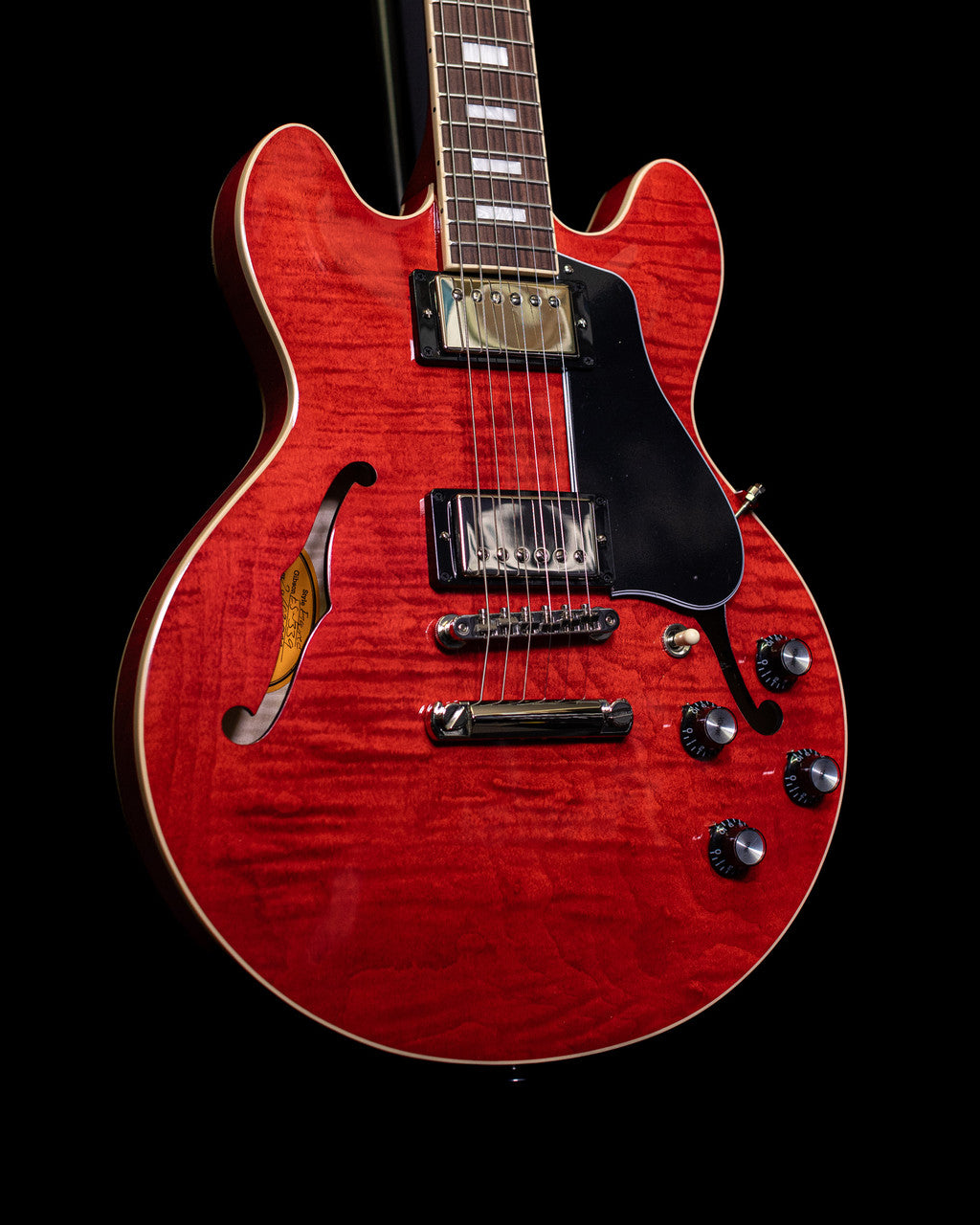 Gibson ES-339 Figured Semi-hollowbody Electric Guitar - Cherry 
