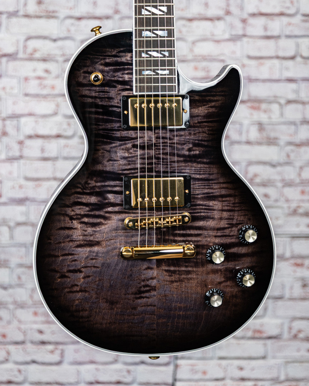 GIBSON LES PAUL SUPREME TRANSLUCENT EBONY BURST