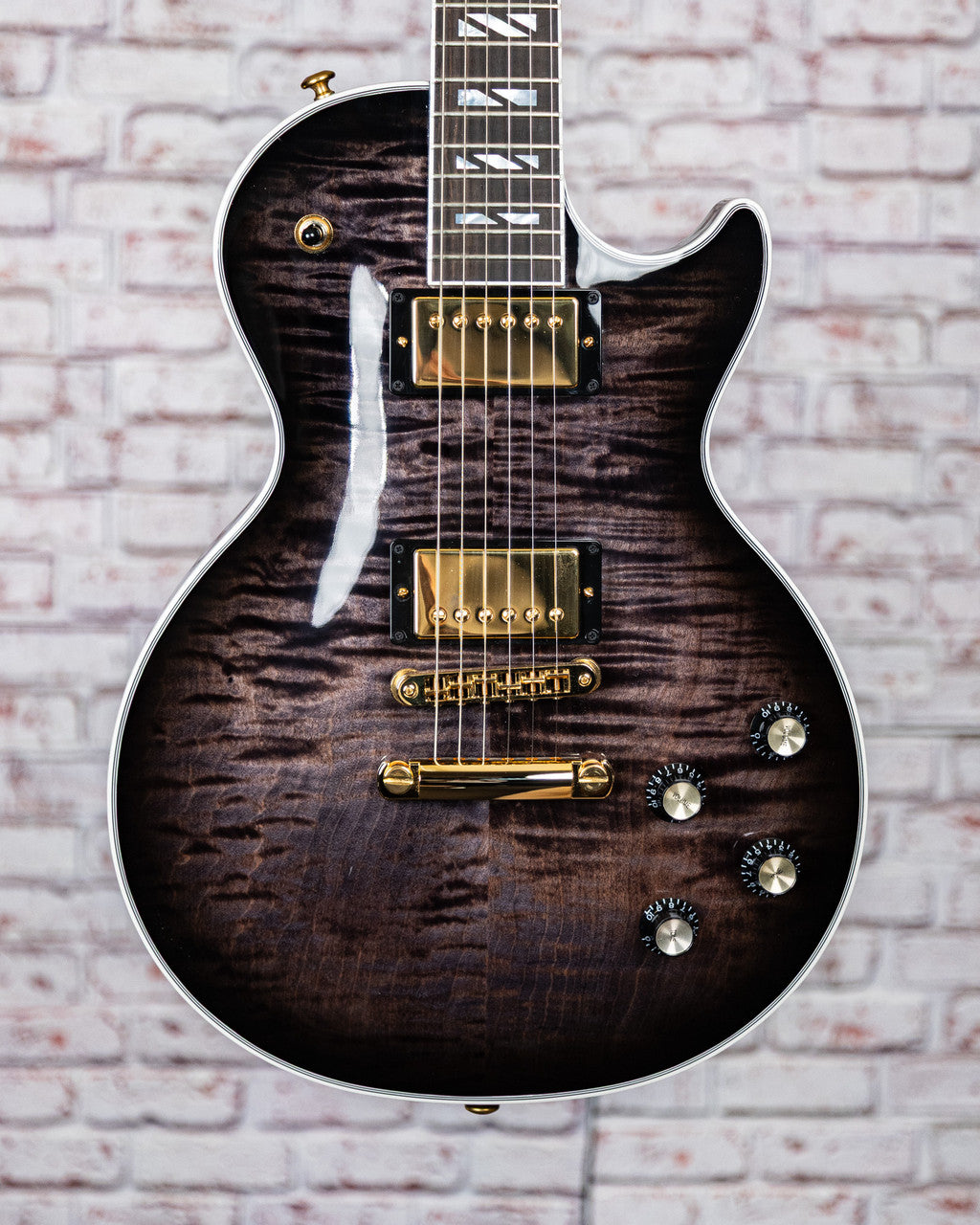 GIBSON LES PAUL SUPREME TRANSLUCENT EBONY BURST