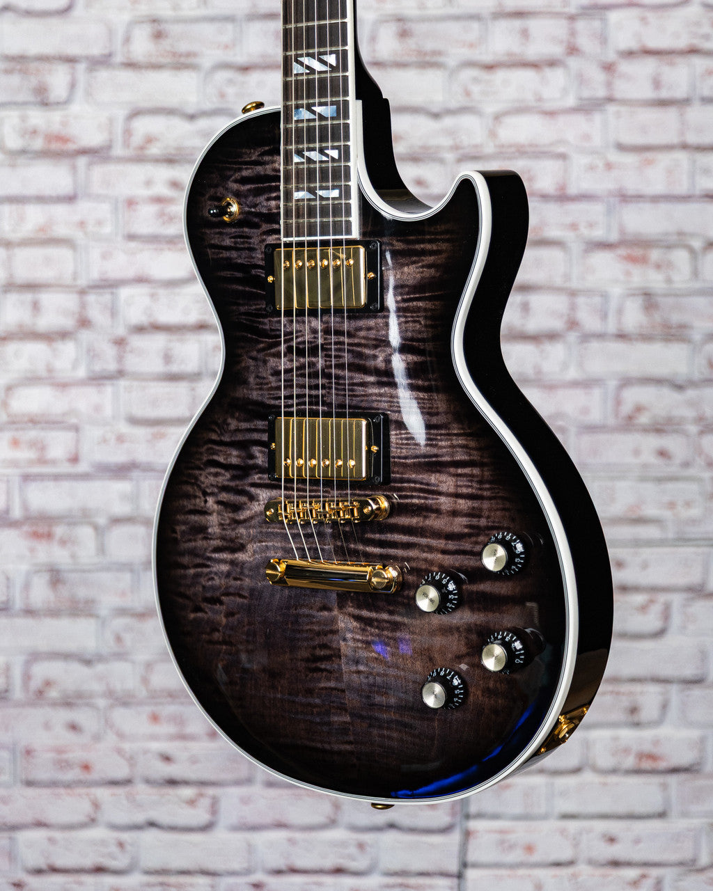 GIBSON LES PAUL SUPREME TRANSLUCENT EBONY BURST