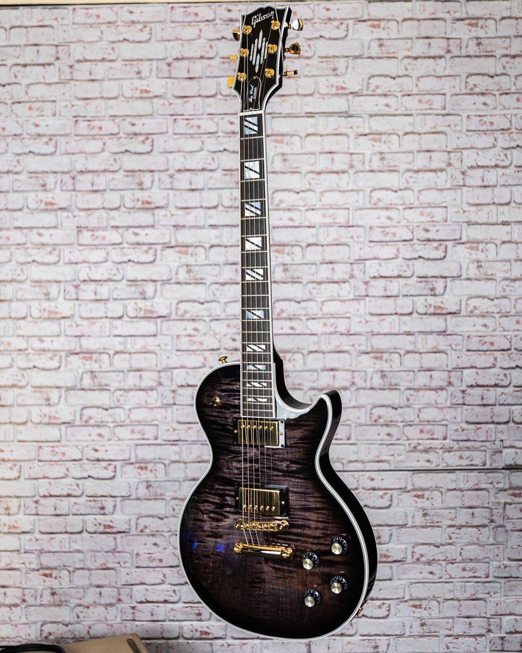 GIBSON LES PAUL SUPREME TRANSLUCENT EBONY BURST