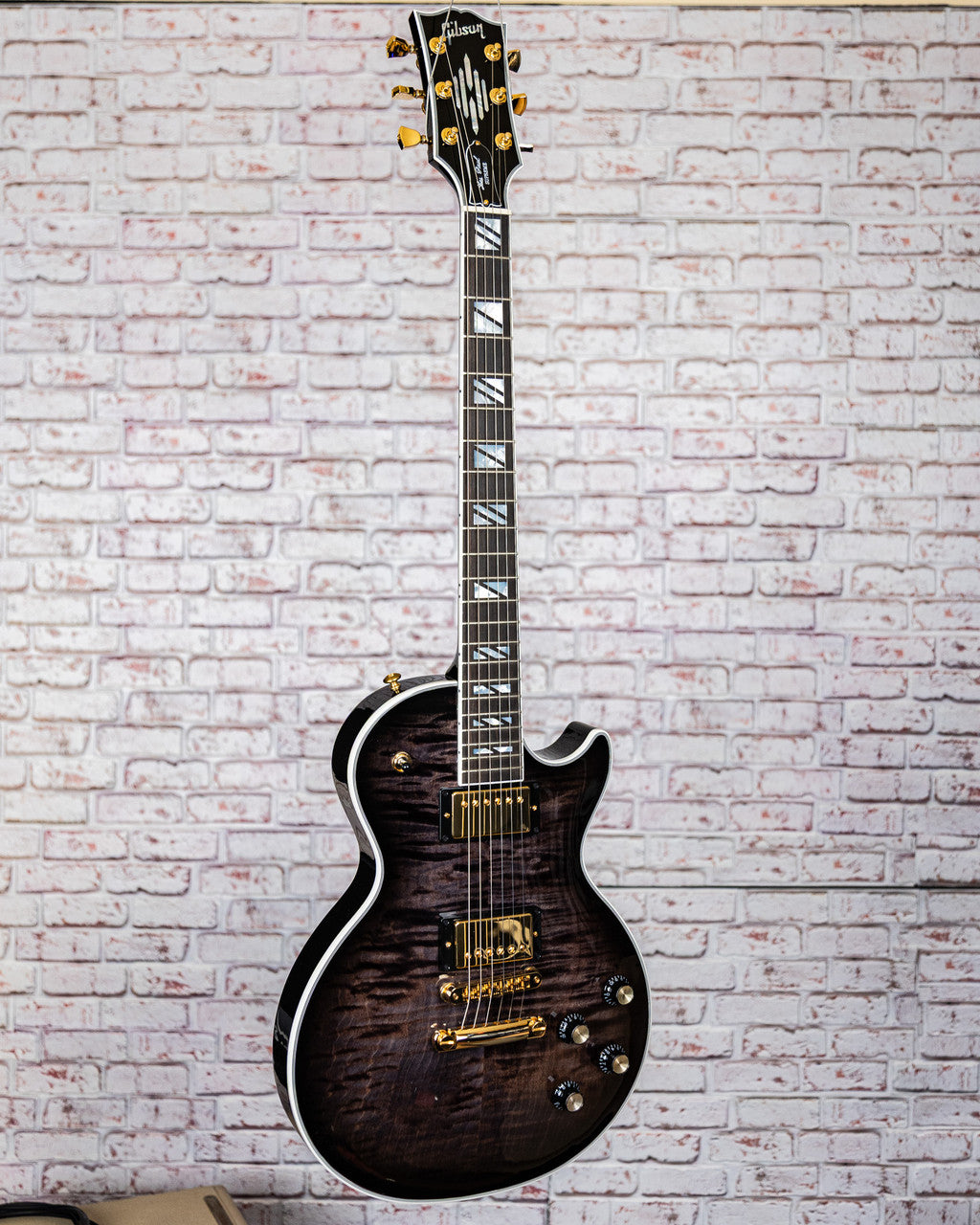 GIBSON LES PAUL SUPREME TRANSLUCENT EBONY BURST