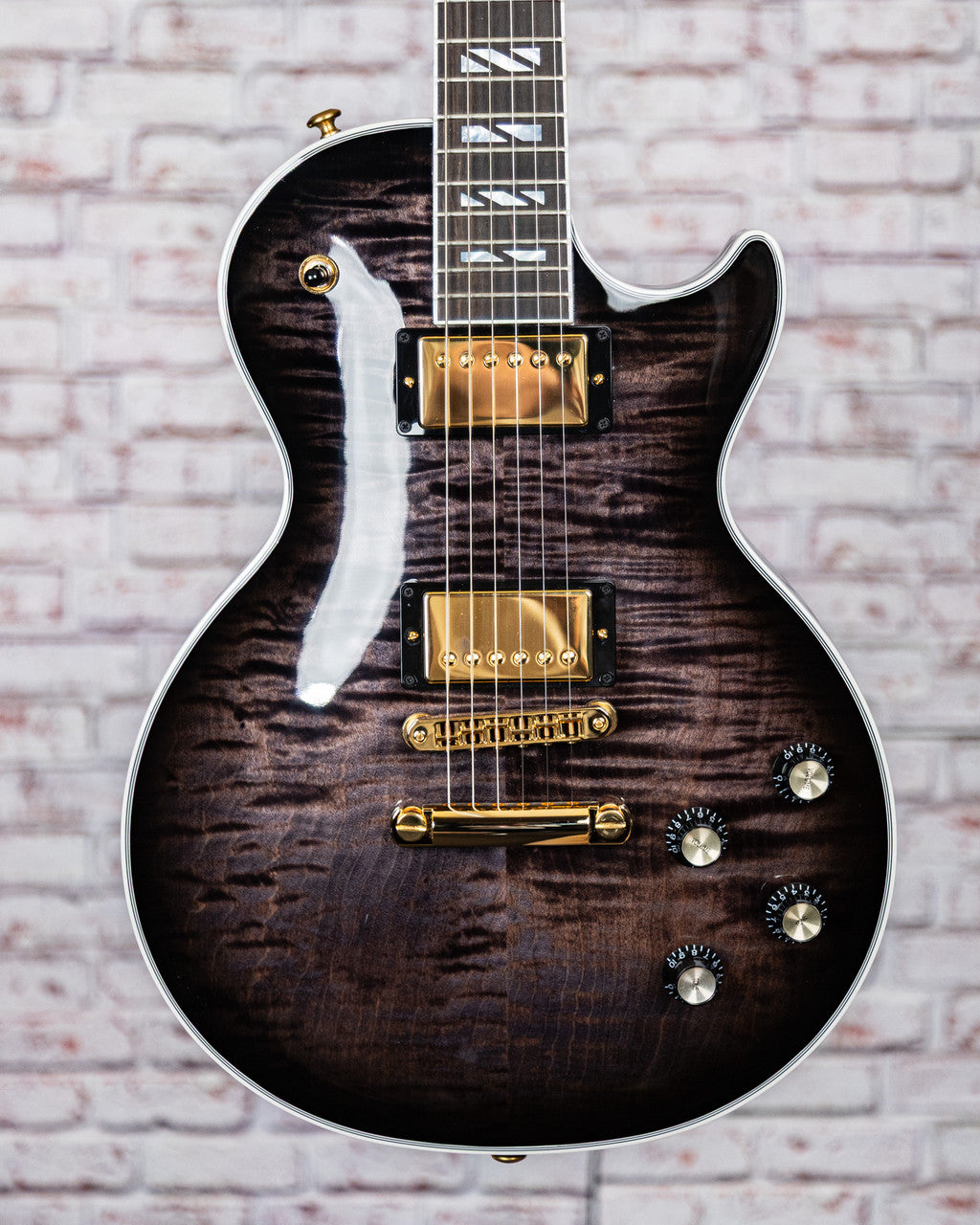 GIBSON LES PAUL SUPREME TRANSLUCENT EBONY BURST