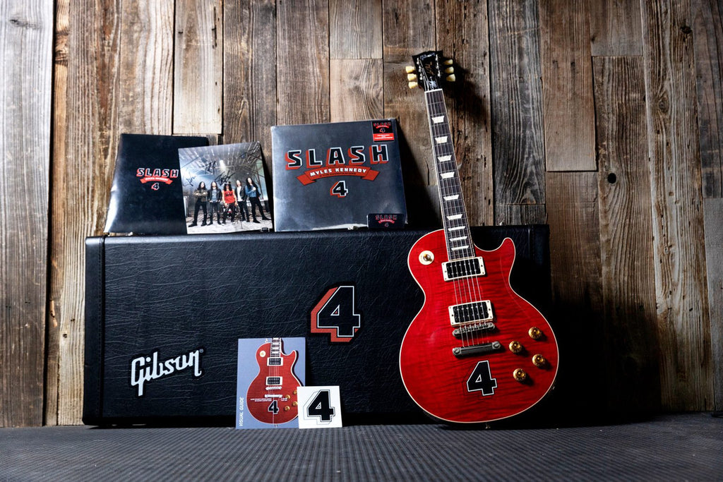 Gibson Slash Les Paul Standard Limited 4 Album Edition - Translucent Cherry