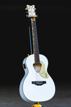 Gretsch G5021WPE Rancher Penguin Parlor Acoustic/Electric Fishman Pickup System White Acoustic Guitar
