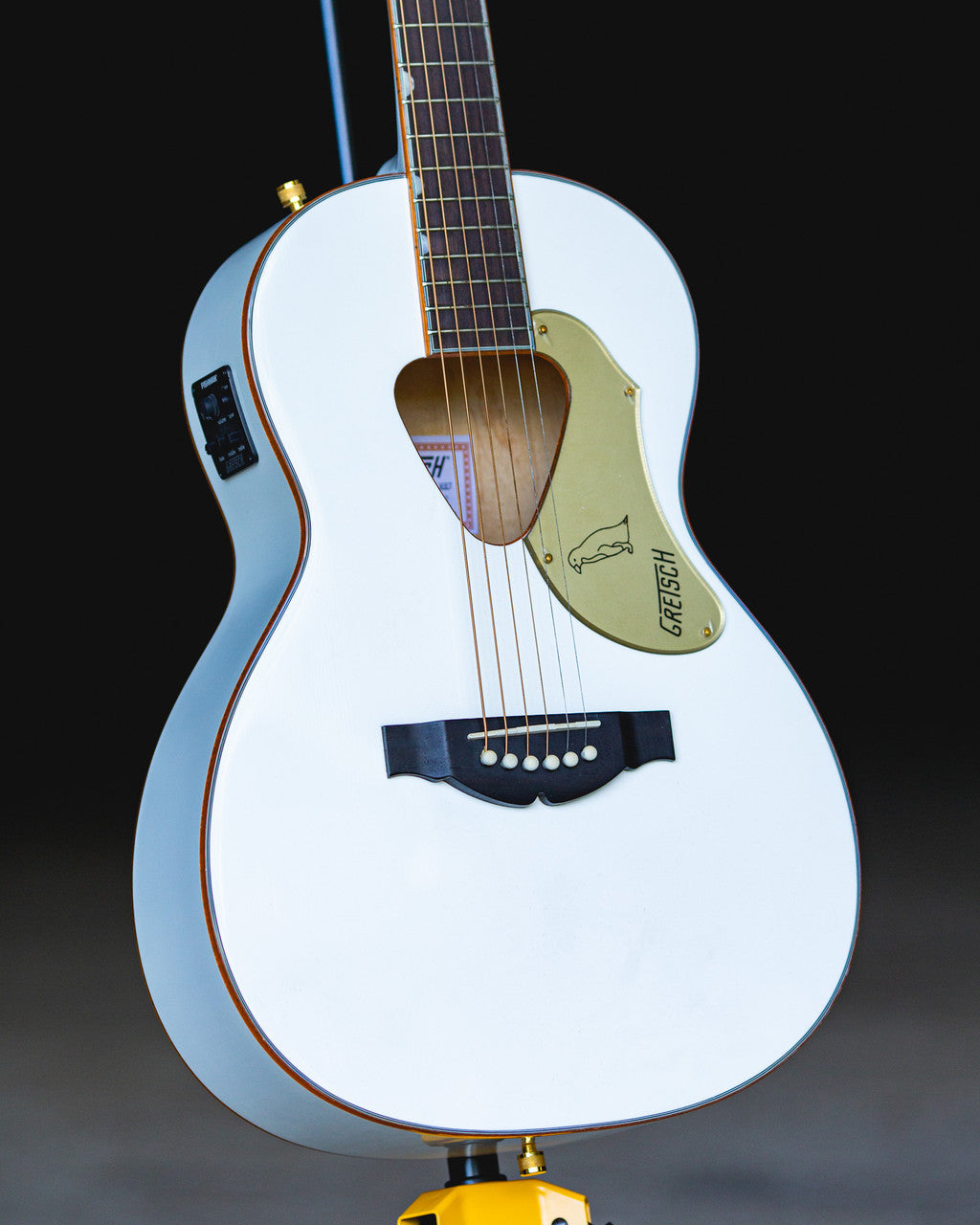 Gretsch G5021WPE White Penguin Parlour Acoustic Electric Guitar