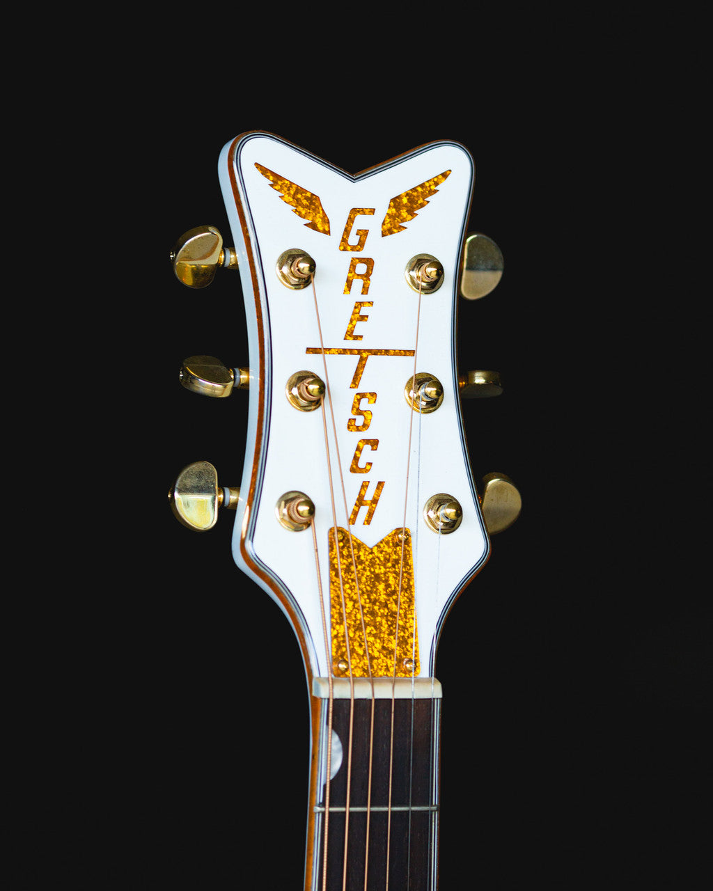 Gretsch G5021WPE White Penguin Parlour Acoustic Electric Guitar