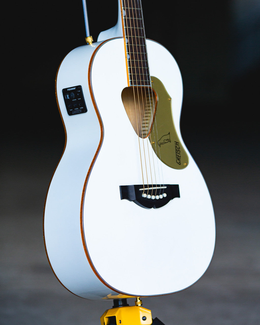 Gretsch G5021WPE White Penguin Parlour Acoustic Electric Guitar