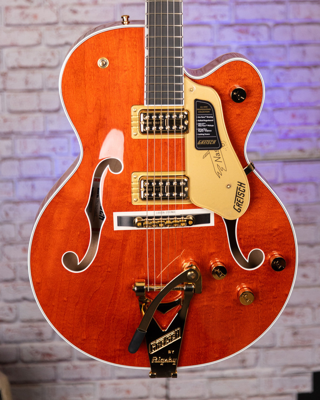 Gretsch Nashville Hollow Body with String-Thru Bigsby and Gold Hardware