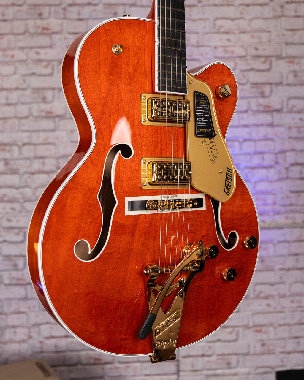 Gretsch Nashville Hollow Body with String-Thru Bigsby and Gold Hardware