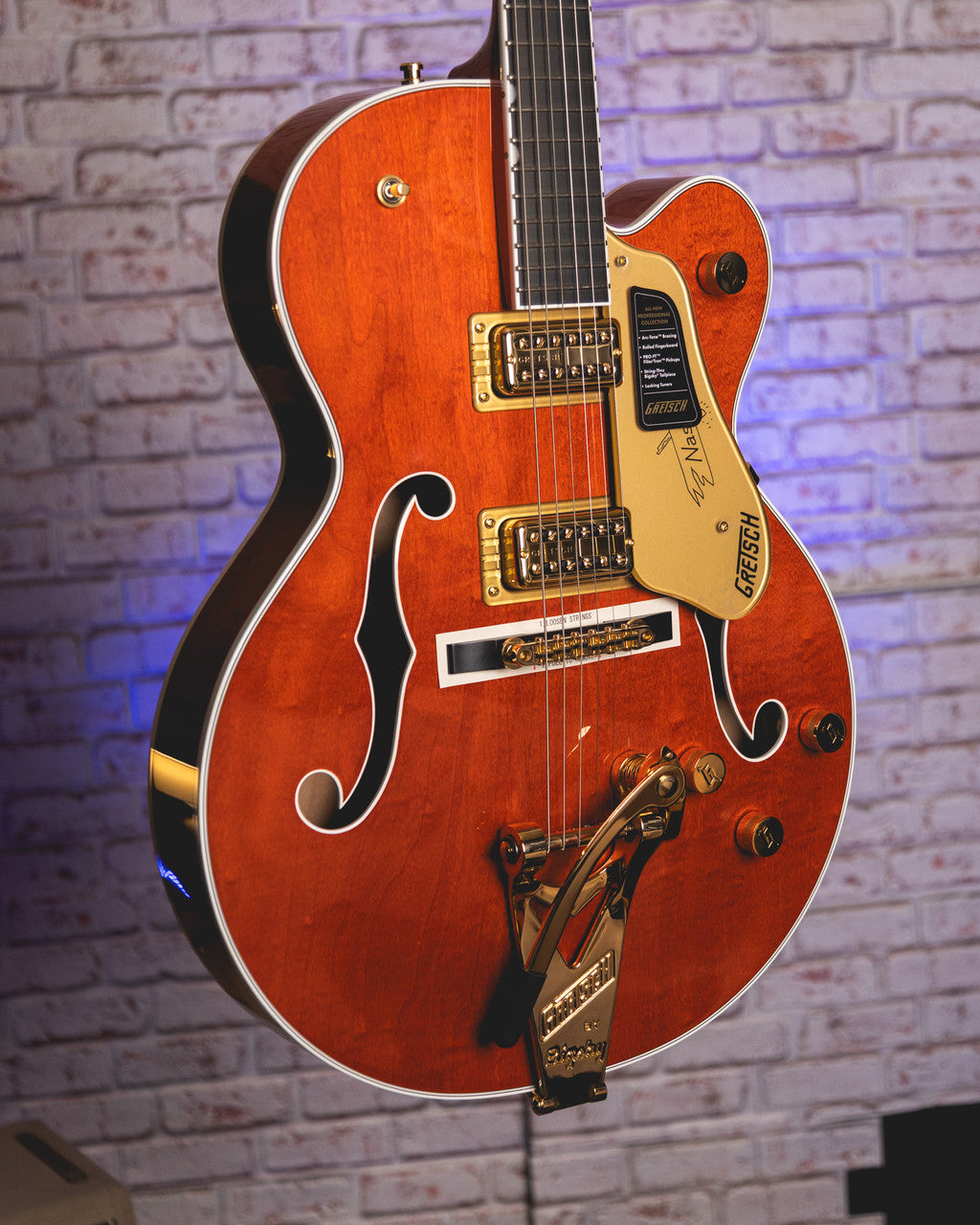 Gretsch Nashville Hollow Body with String-Thru Bigsby and Gold Hardware