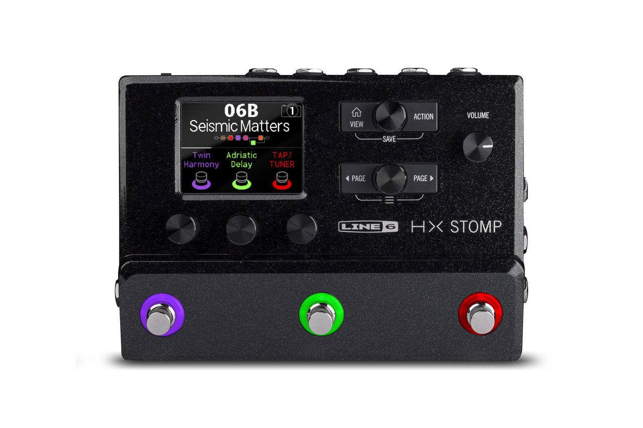 Support Text Line Line 6 HX Stomp Guitar Multi-effects Floor Processor - On Sale at ...