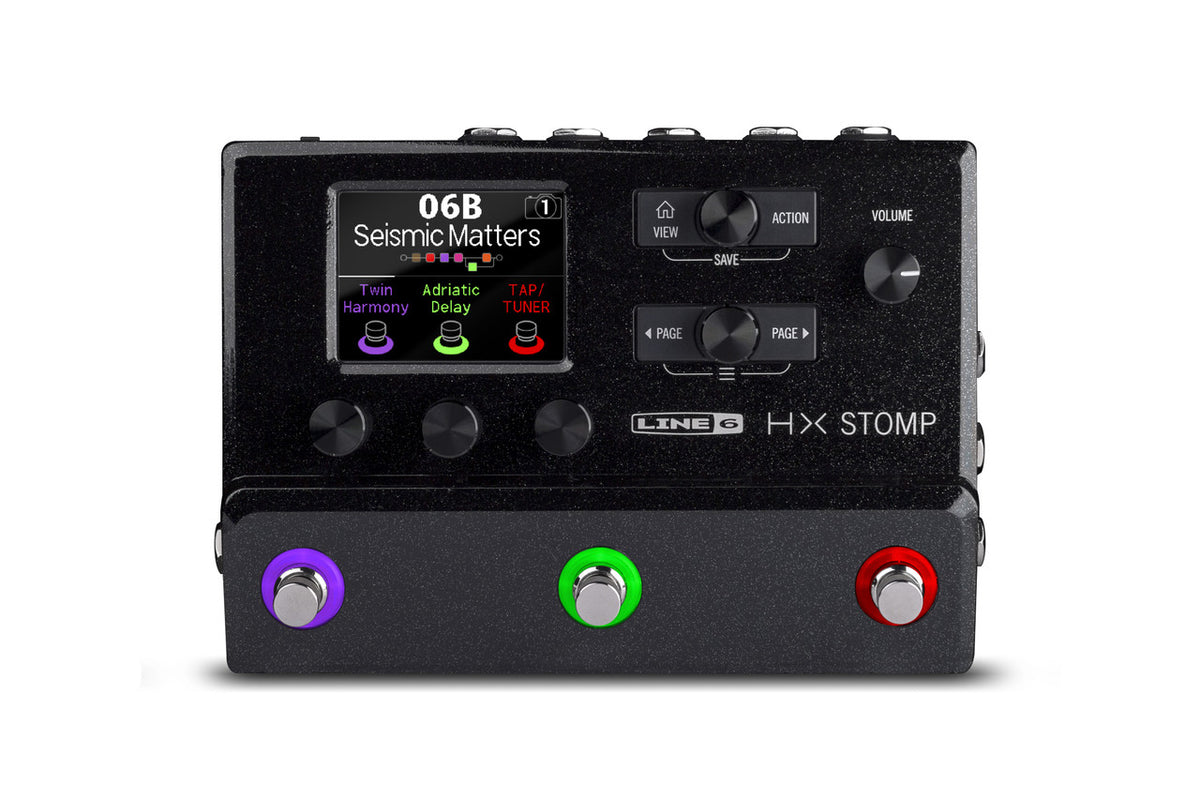 Line 6 HX Stomp Guitar Multi-effects Floor Processor