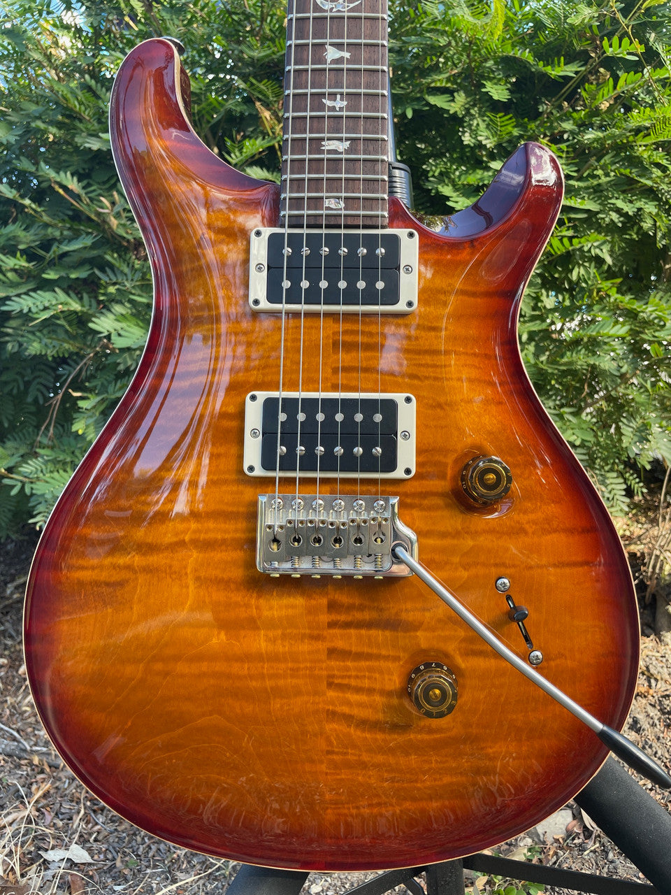 PRS Custom 24 Electric Guitar - Dark Cherry SunBurst
