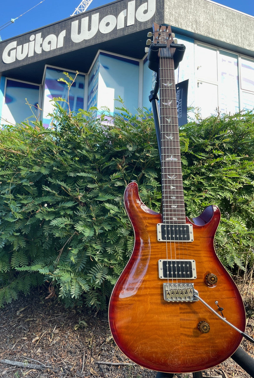 PRS Custom 24 Electric Guitar - Dark Cherry Sunburst CU24