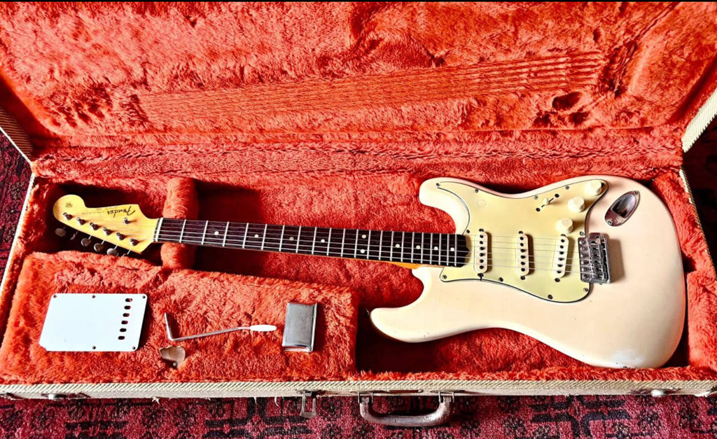 Fender Stratocaster 1963 L Series Olympic White Refin