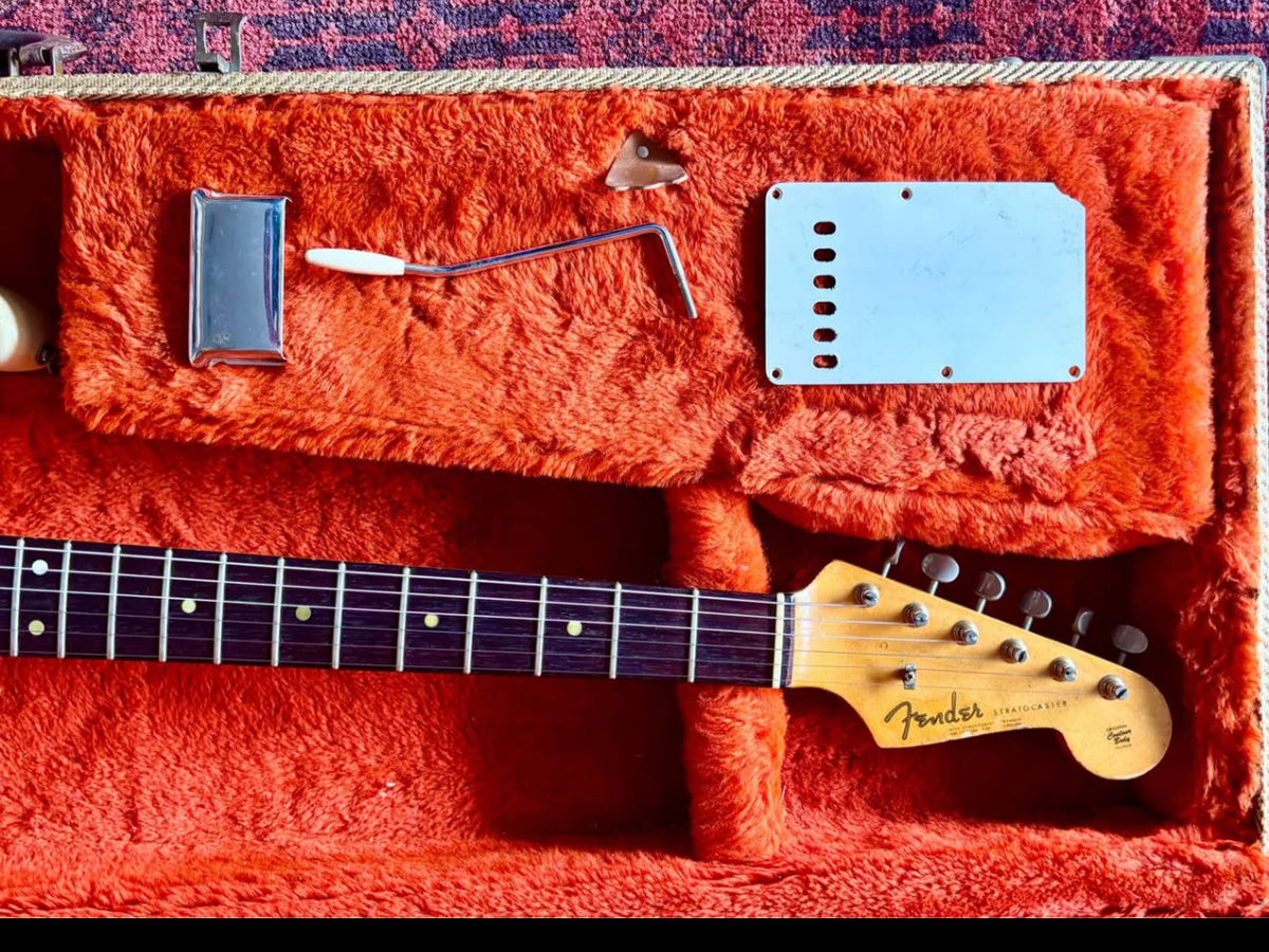 Fender Stratocaster 1963 L Series Olympic White Refin