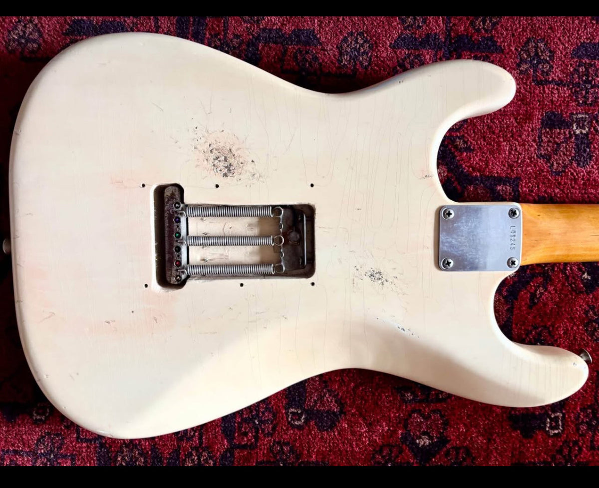 Fender Stratocaster 1963 L Series Olympic White Refin