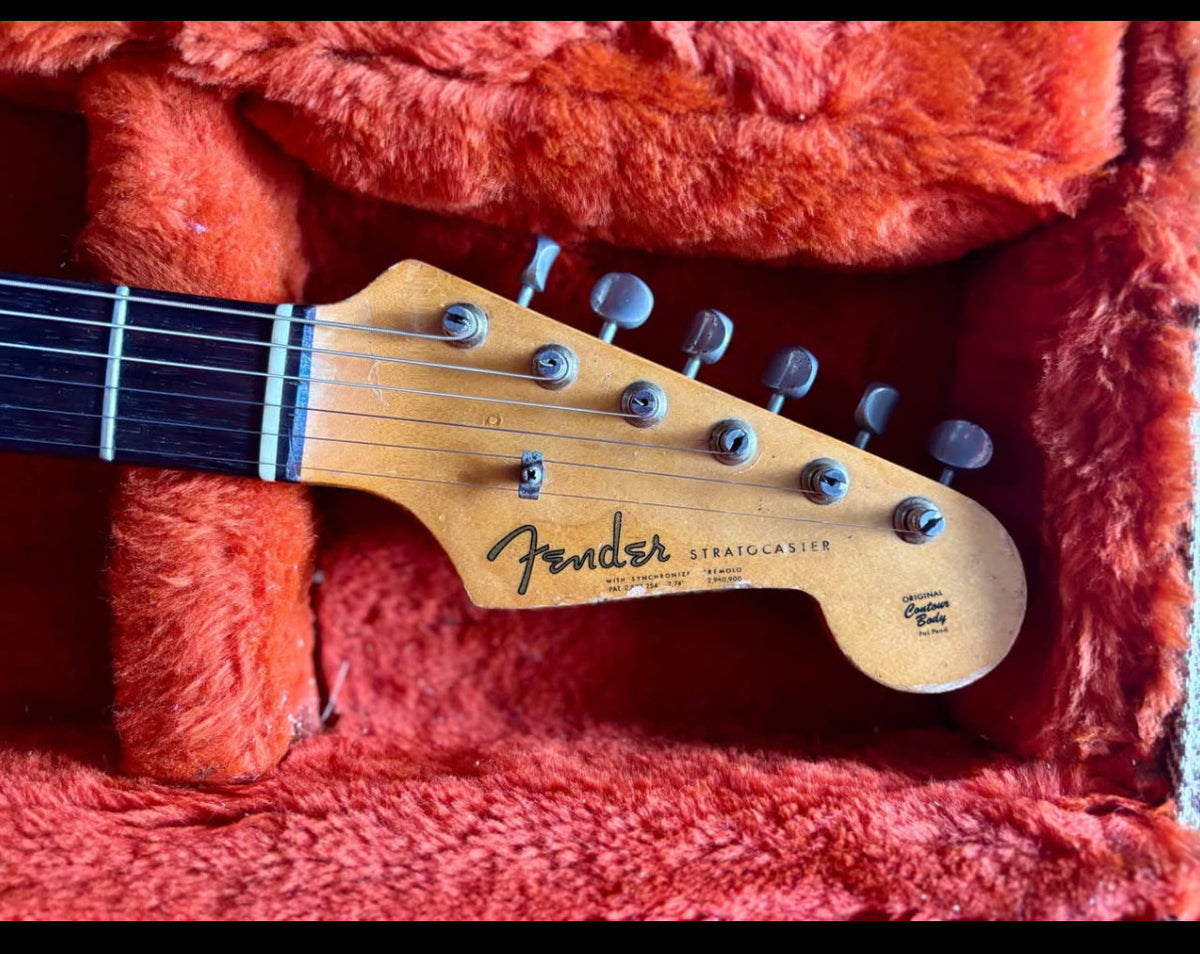 Fender Stratocaster 1963 L Series Olympic White Refin