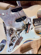 Fender Stratocaster 1963 L Series Olympic White Refin
