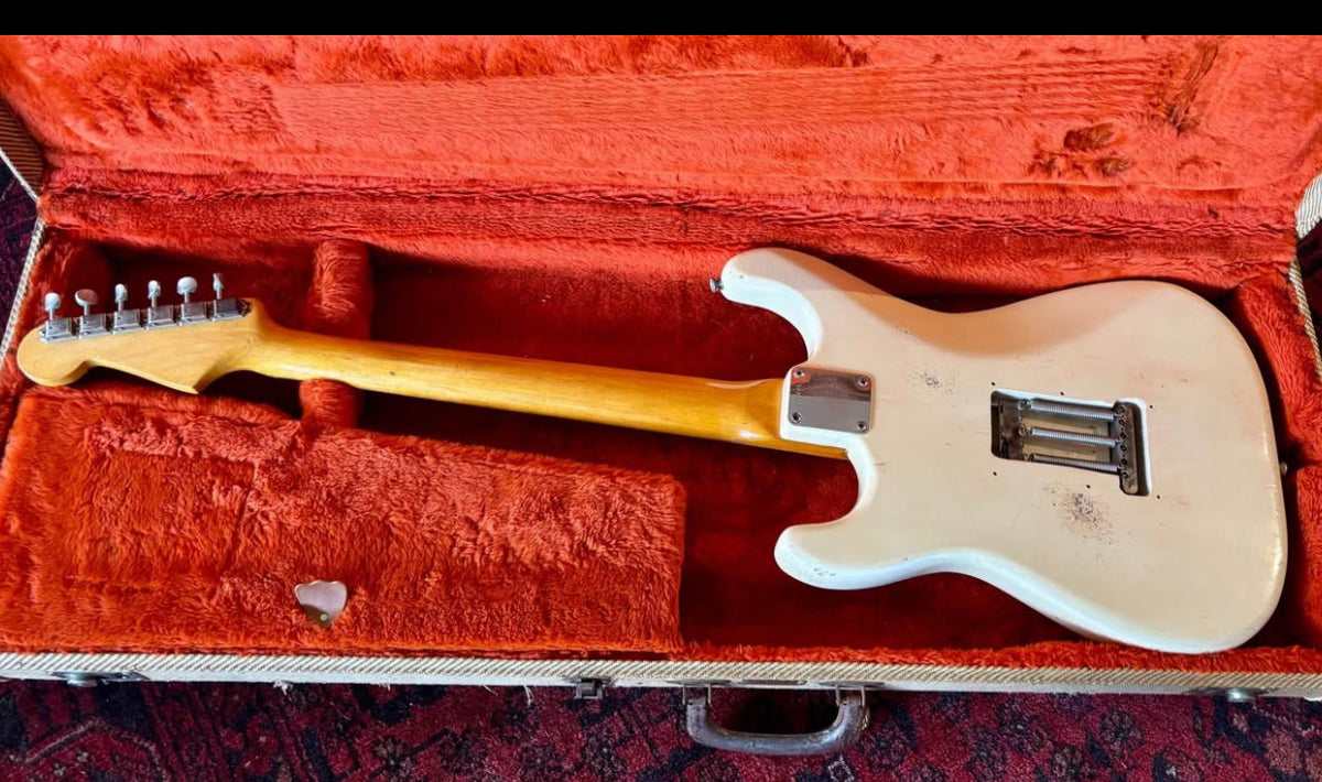 Fender Stratocaster 1963 L Series Olympic White Refin