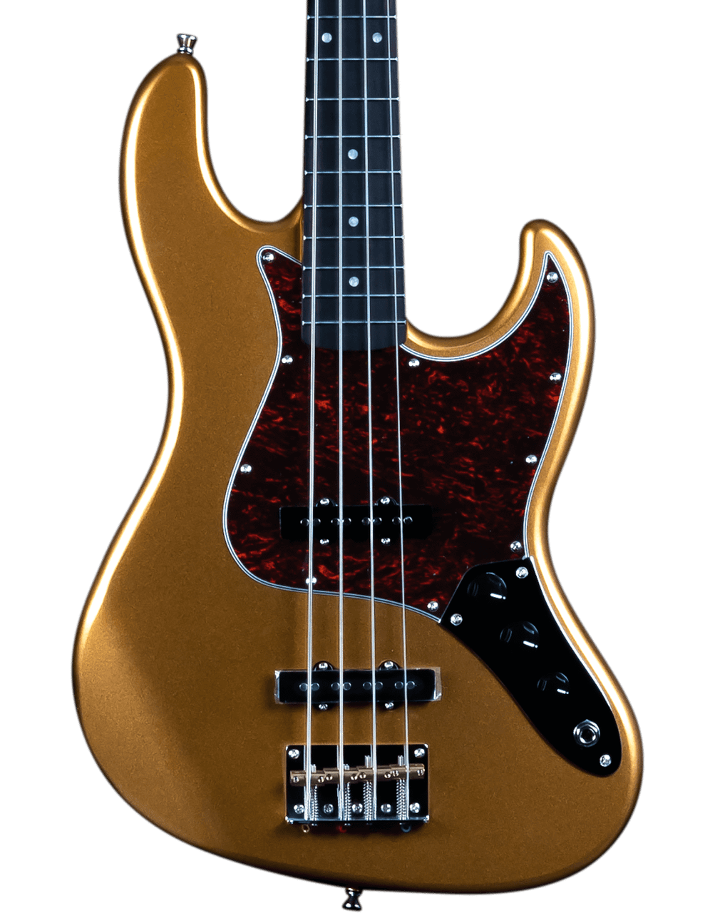 JET GUITARS JJB-300 ELECTRIC BASS RW GOLD