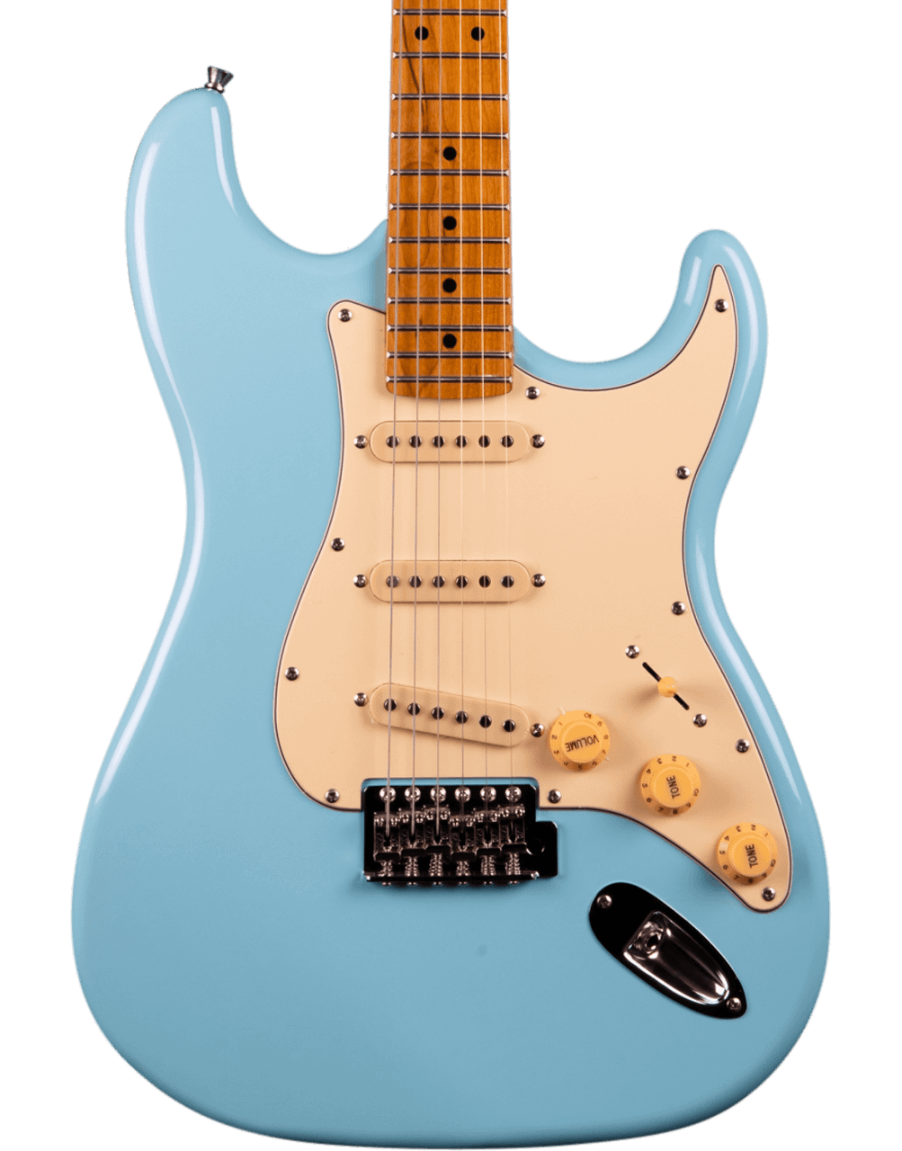JET GUITARS JS-300 ELECTRIC GUITAR ROASTED MN SONIC BLUE