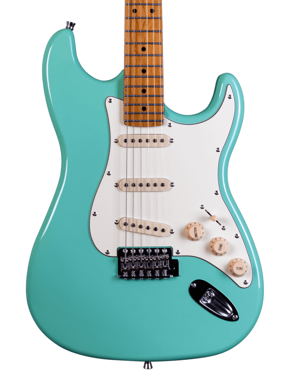 JET GUITARS JS-300 ELECTRIC GUITAR ROASTED MN SEA FOAM GREEN