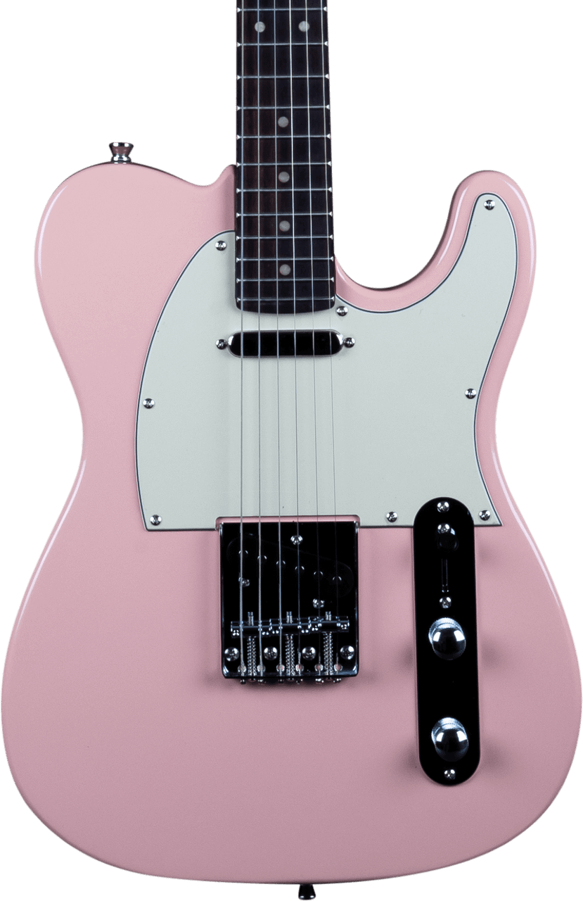 JET GUITARS JT-300 ELECTRIC GUITAR RW PINK