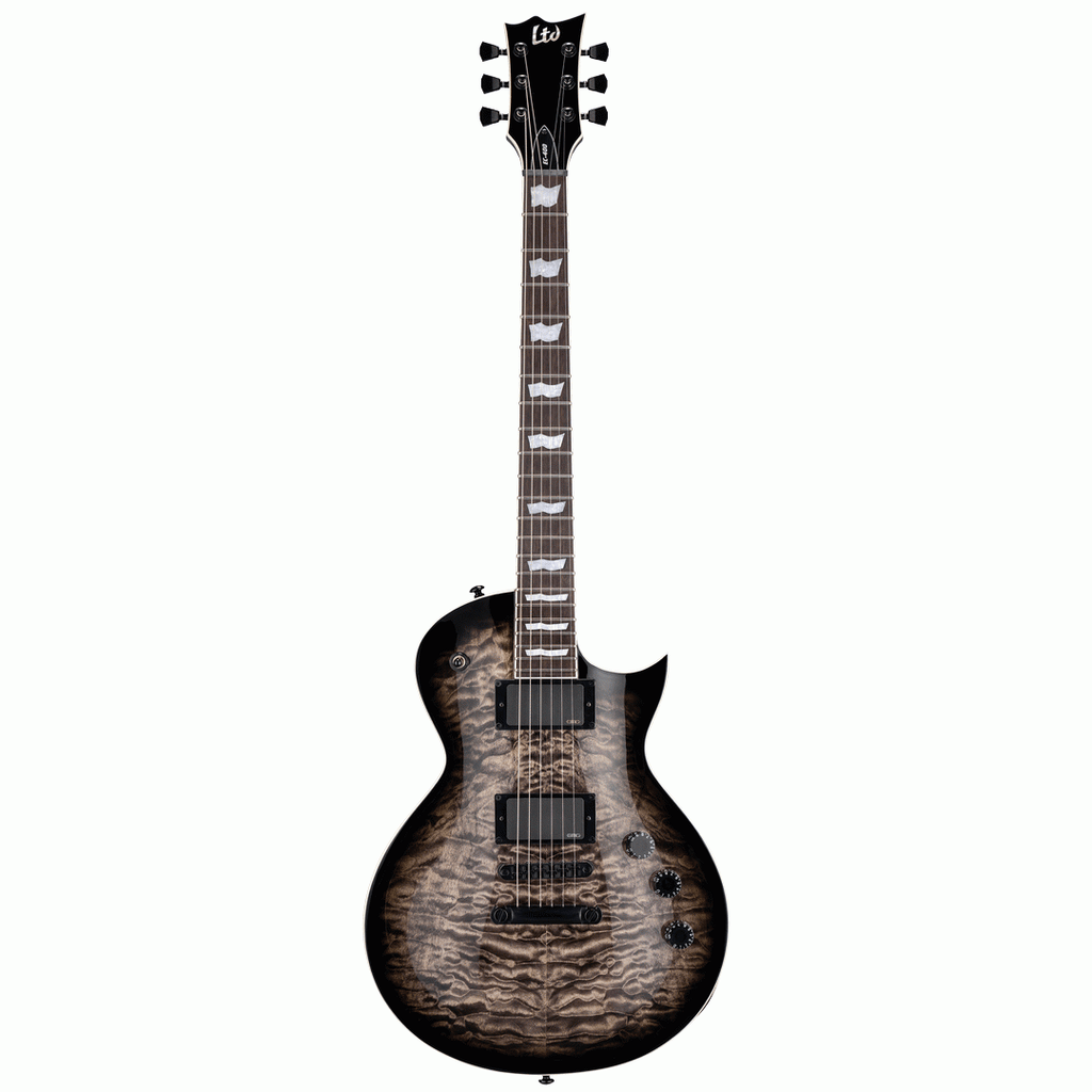 ESP LTD ECLIPSE 400 QM SEE THRU BLACK SUNBURST