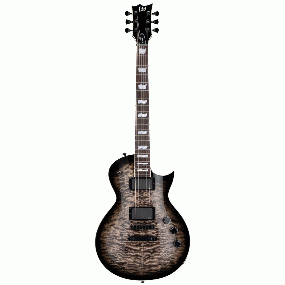 ESP LTD ECLIPSE 400 QM SEE THRU BLACK SUNBURST