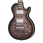 Gibson Mark Morton Les Paul Modern Quilt, Translucent Ebony Burst Satin