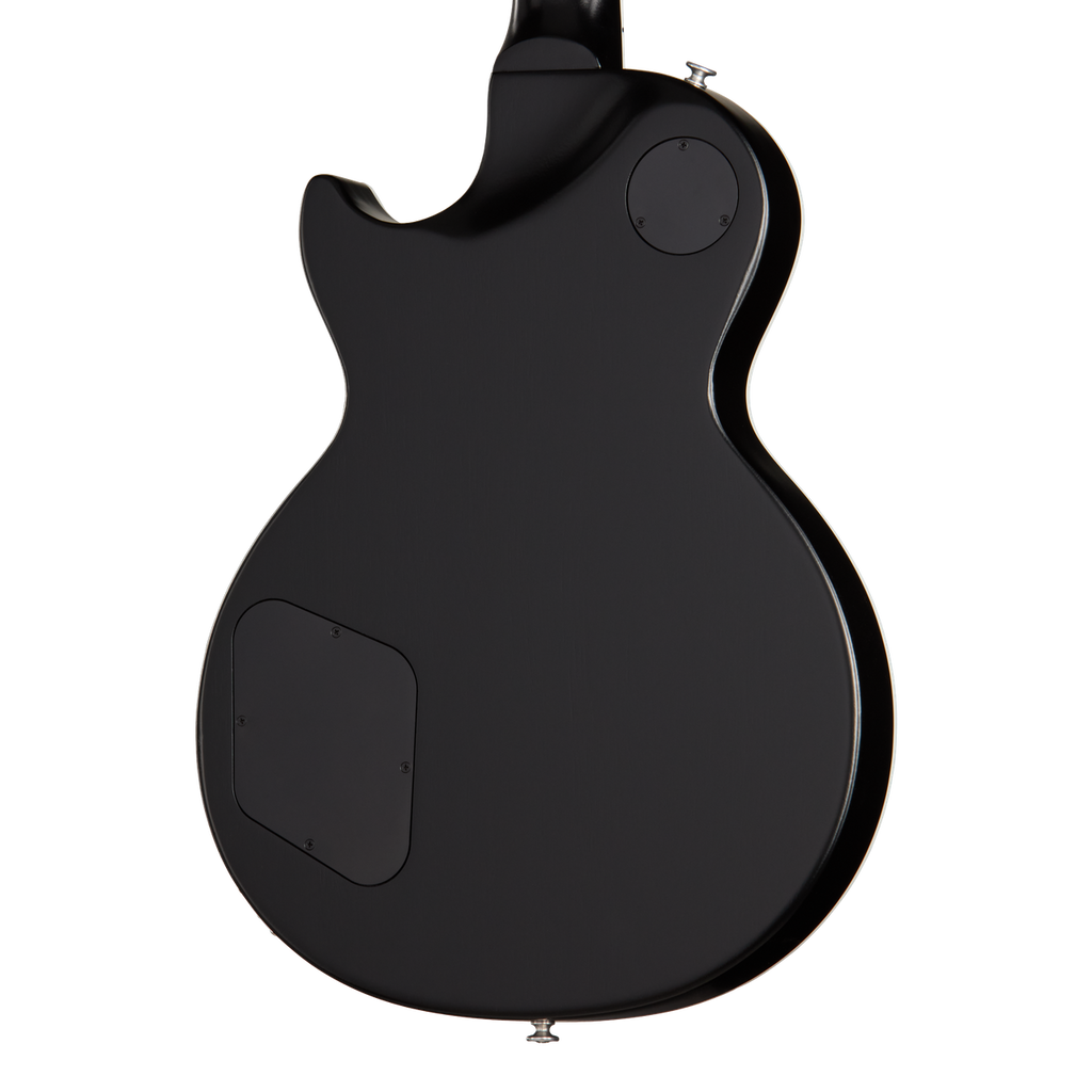 Gibson Mark Morton Les Paul Modern Quilt, Translucent Ebony Burst Satin