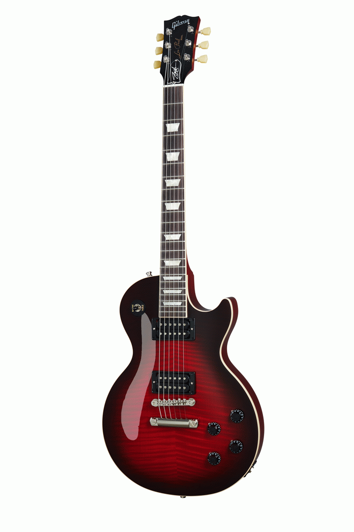 GIBSON SLASH LES PAUL LTD ED VERMILLION BURST