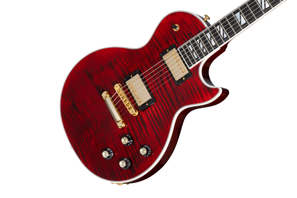GIBSON LES PAUL SUPREME WINE RED