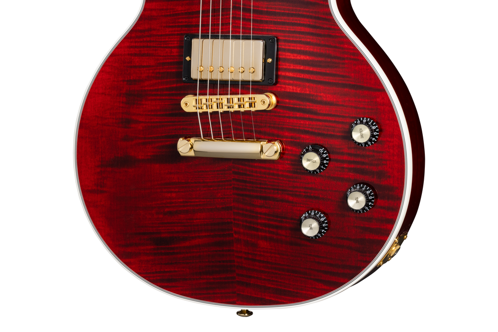 GIBSON LES PAUL SUPREME WINE RED